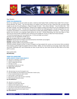 13 May - St Peter`s Schools