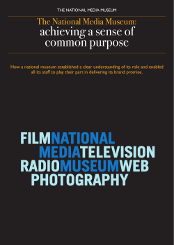 achieving a sense of common purpose