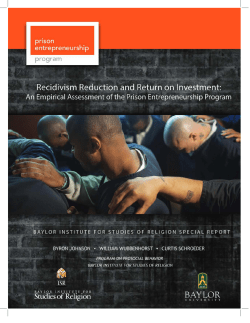 Full Study  - Prison Entrepreneurship Program