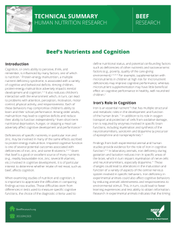 Human Nutrition_Nutrients and Cognition.indd