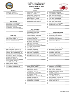 indian rodeo sunday, march 12th draw sheet - Mul-Chu-Tha