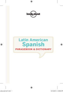 Latin American Spanish