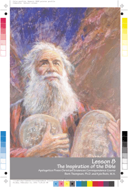 Lesson 8 - Richmond Church of Christ