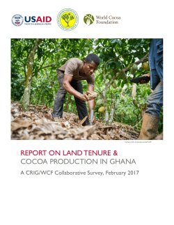 - World Cocoa Foundation
