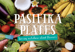 Pasifika Plates - Pacific Community