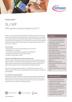 SLJ 32P - Infineon Technologies