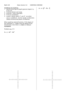 Math 26A Notes Section 3