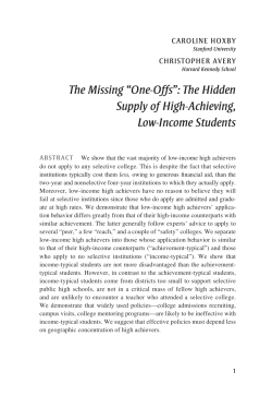 The Missing &ldquo;One-Offs&rdquo;: The Hidden Supply of