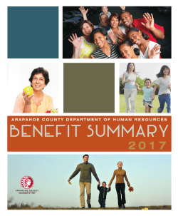 Benefit summary - Arapahoe County