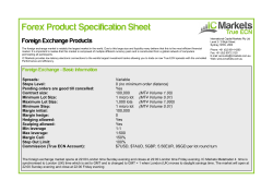 Foreign Exchange Pairs