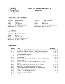 BIOL101 2014 syllabus_FINAL