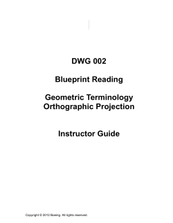 Orthographic Projection