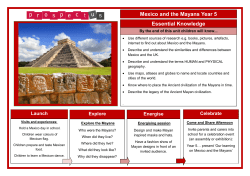 Mexico and the Mayans Overview