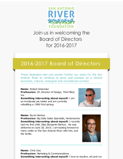 HERE - San Antonio River Foundation