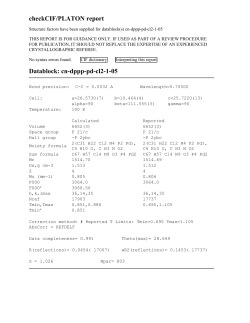 checkCIF/PLATON report Datablock: cn-dppp-pd-cl2-1-05