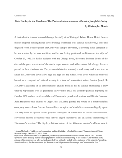 Got a Donkey in the Crosshairs: The Partisan Anticommunism of