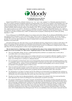 Prospectus dated 4/21/2016