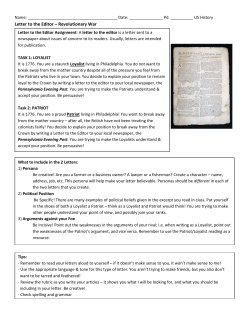 Letter to the Editor - Madison County Schools