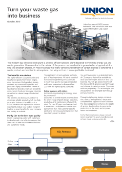 Ethylene Oxide Plants