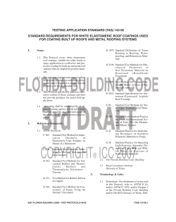 Testing Application Standard TAS 143-95