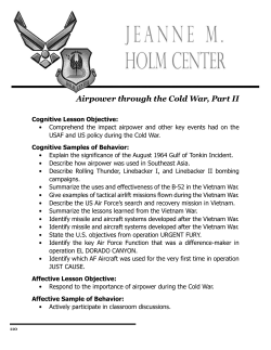 Airpower through the Cold War, Part II