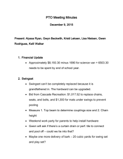 PTO Meeting Minutes