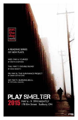 HERE - Pat The Dog Theatre Creation