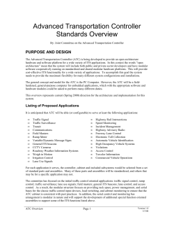 ATC Overview - Institute of Transportation Engineers