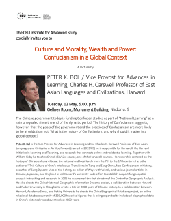 Confucianism in a Global Context