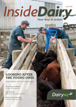 DairyNZ Inside Dairy July 2012