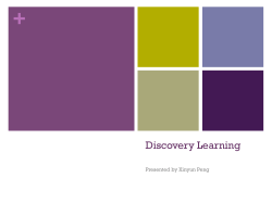 Discovery Learning - Instructional Design Toolbox