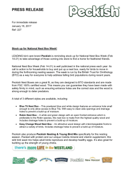 PRESS RELEASE - Westland Trade Site