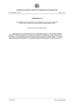 ST.34 - WIPO