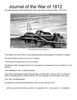 - Journal of the War of 1812