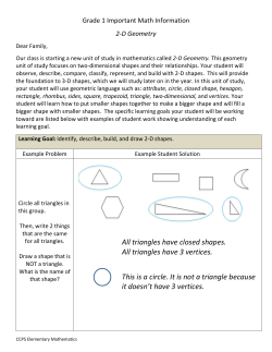 All triangles have closed shapes. All triangles have 3 vertices. This