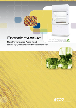 High Performance Fume Hood