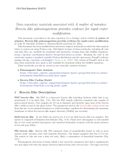 2016233 - Geological Society of America