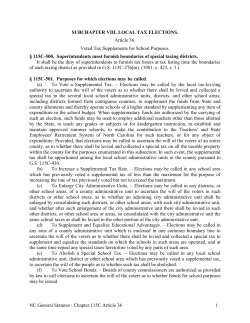 NC General Statutes - Chapter 115C Article 36 1 SUBCHAPTER VIII