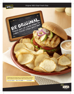 Original 1853 Chips&reg; Fresh Chips