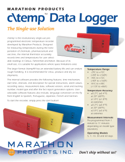 c\temp&trade; Data Logger