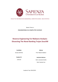 Reverse Engineering For Malware Analysis: Dissecting The