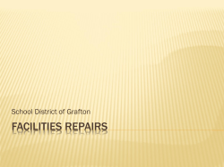 Maintenance Projects 2011- Present