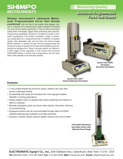 - Shimpo Instruments