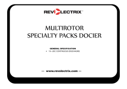 Multi-Rotor LiPo Catalog