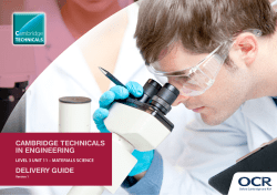 Unit 11 Delivery Guide