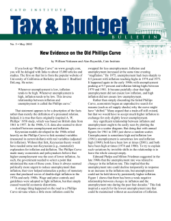New Evidence on the Old Phillips Curve
