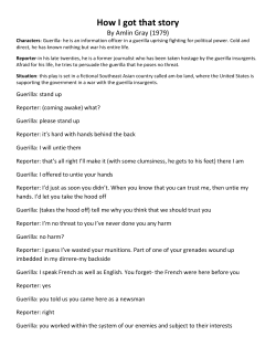 How I got that story