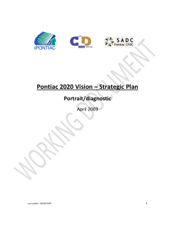 Diagnostic - MRC de Pontiac