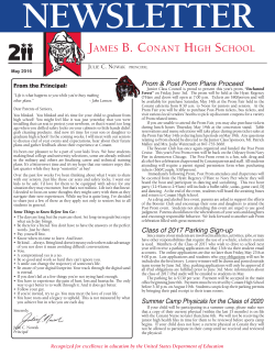 james b. conant high school - Township High School District 211