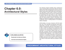 Chapter 6.0 - City of Independence, Missouri